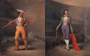 Le Picador (+ Le Matador Francisco Montes Reina Dit Paquiro; 2 Works) by Jose Elbo