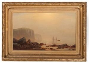 Misty Harbor by Lemuel D. Eldred