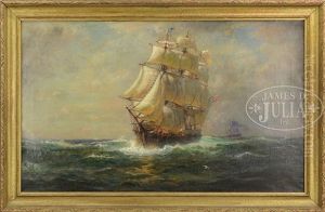 Whaler At Sea