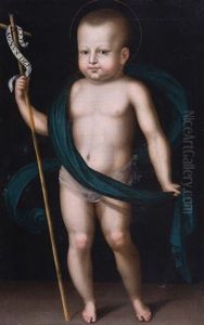 Ecce Agnus Dei by Louis Ferdinand Elle the Elder