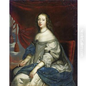 Portrait Of A Lady by Louis Ferdinand Elle the Younger