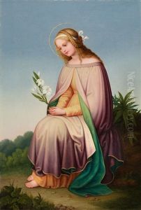 Maria Mit Der Lilie by Maria Ellenrieder