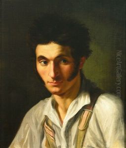 Portrait Eines Jungen Mannes by Maria Ellenrieder
