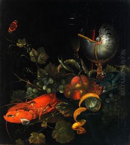 Stilleben Mit Fruchten, Hummer Und Nautilus Stilleben Mit Fruchten, Hummer Und Nautilus