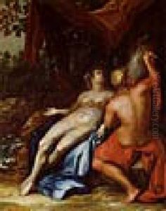 Angelica Und Medoro by Ottmar Elliger the Elder