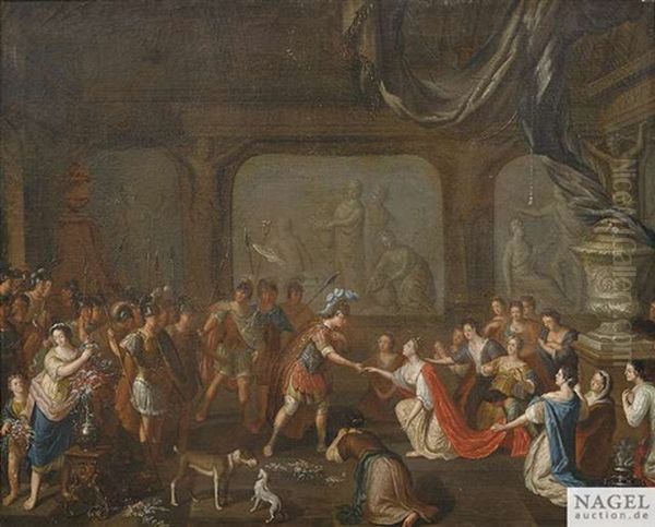 Alexander Der Grose Und Thalestris (pair) - view 1