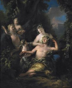 Bacchanal by Ottmar Elliger the Younger