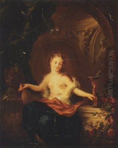 An Allegory Of The Five Senses by Ottmar Elliger the Younger