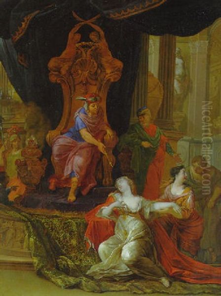 Esther Before Ahasuerus - view 1