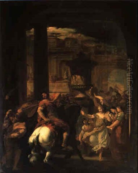Jephtas Tochter - view 1