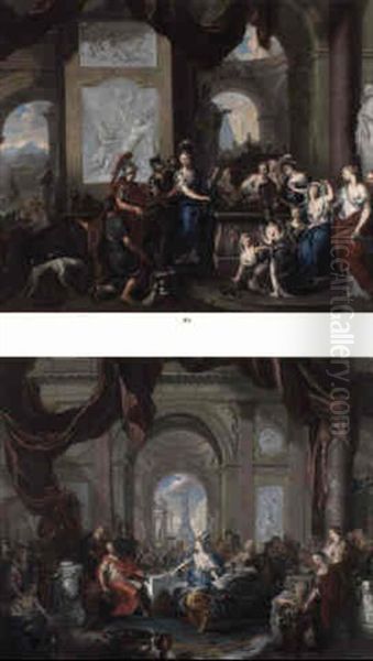 Achille Decouvert Parmi Les Filles De Lycomede - view 1