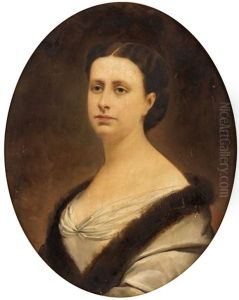 Portrait Of A Woman by Charles Loring Elliott
