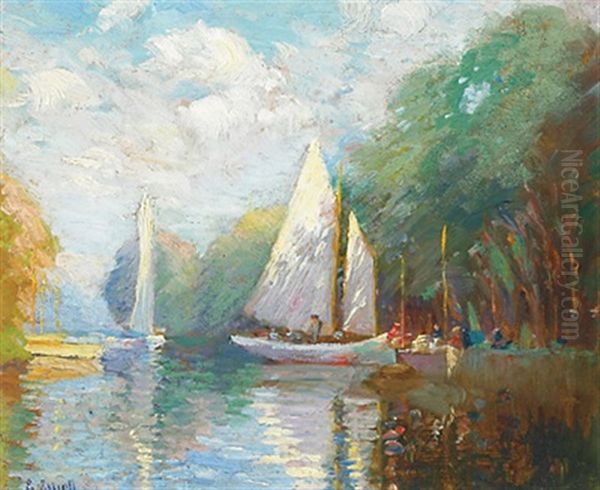 Sailing On The Lake - view 1