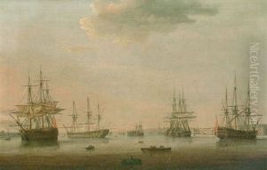 Men-o'-war In Portsmouth Harbour