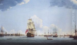 Man O'war In Portsmouth Harbour