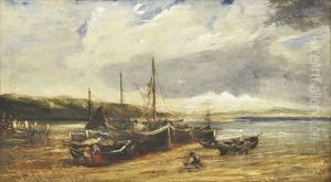 Fishermen And Boats Fishermen And Boats