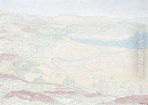Weite Hugelige Landschaft by Edwin Ellis
