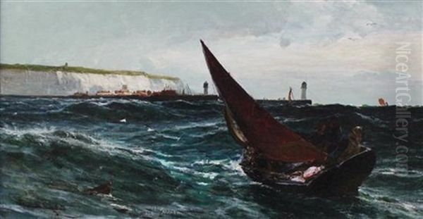 Fishing Boat Off Dover - view 1