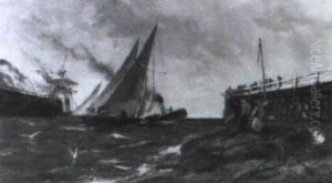 Auslaufende Schiffe Bei St_rmischer See