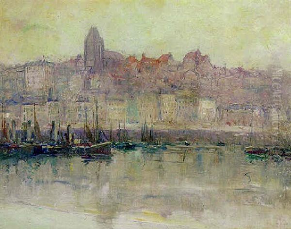 Cherbourg Harbour - view 1