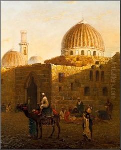 The Exterior Of The Mausoleum Of Sidi Muhammad, Cairo The Exterior Of The Mausoleum Of Sidi Muhammad, Cairo
