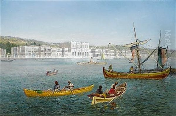 The Bosphorus And The Dolmabahce Palace, Istanbul - view 1