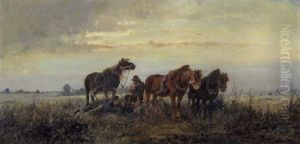 Rastende Bauern