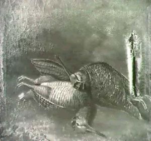 A Still Life Of Two Dead Woodcock In A Landscape A Still Life Of Two Dead Woodcock In A Landscape