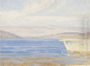 Seelandschaft - Studie by Franz Jakob Elmiger