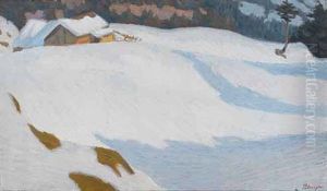 Winter Auf Hasliberg - Schneeschmelze Winter Auf Hasliberg - Schneeschmelze
