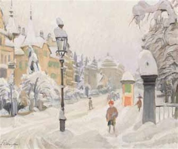 Pilatusstrasse Im Winter - view 1