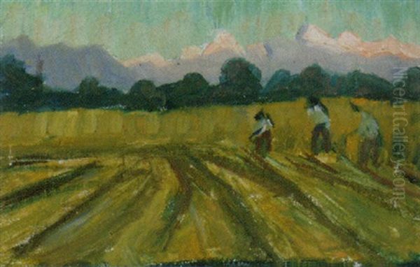 Drei Mahder Im Feld - view 1