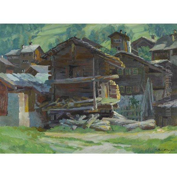 Walliser Stadel - view 1