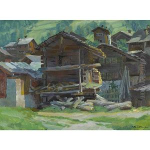 Walliser Stadel by Robert Elmiger