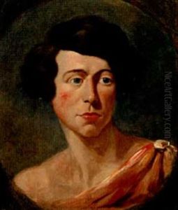 Portrait Of Woman In Classical Dress