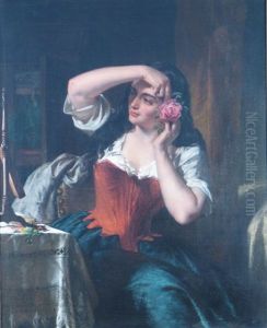 A Spanish Lady by Alfred W. Elmore