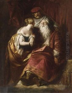 The Death Of King Lear by Alfred W. Elmore