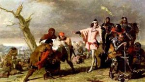 Henry V Victorious by Alfred W. Elmore