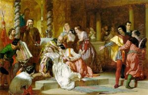 Much Ado About Nothing by Alfred W. Elmore