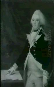 Portrait Of General Anthony Wayne by Jean Pierre Henri Elouis
