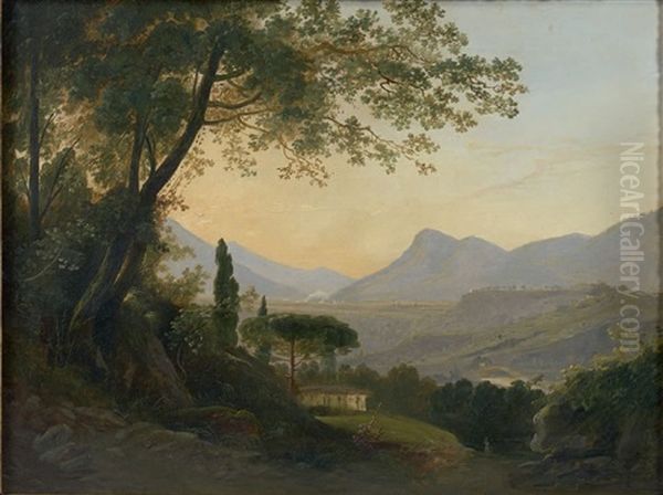 Vue De Subiaco Pres De Rome - view 1