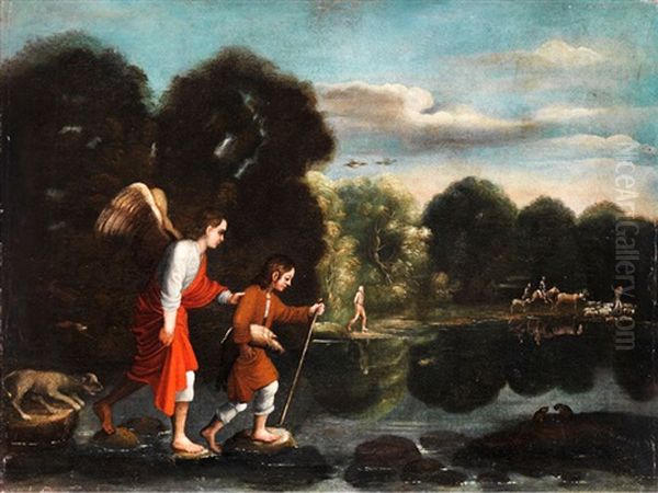 Tobias Und Der Erzengel Raffael - view 1