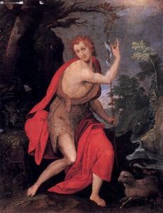 San Juan Bautista by Adam Elsheimer