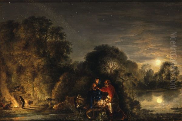The Rest On The Flight Into Egypt - view 1