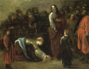 Christ And The Woman Taken In Adultry