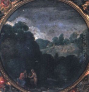 Paysage Avec La Tentation Du Christ by Adam Elsheimer
