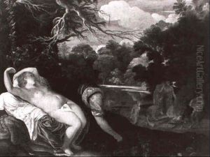 Apollo Und Coronis (ovid, Metamorphosen Ii, 542) by Adam Elsheimer