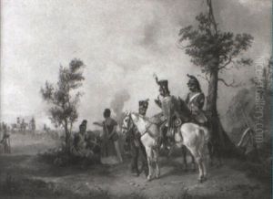 Idyllische Schilderung Des Soldatenlebens by Ludwig Elsholtz