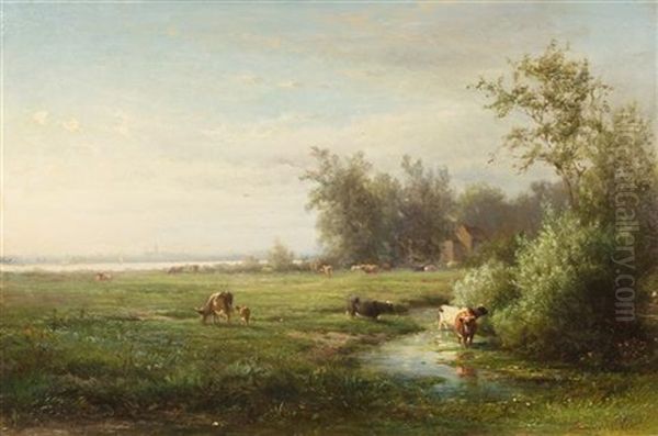 Landscape With Cows - view 1
