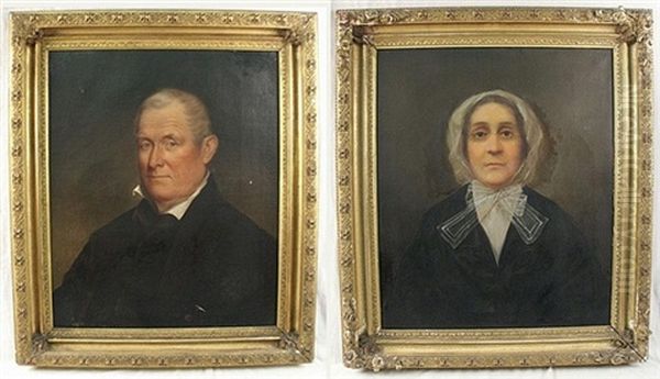 Portrait Of A Gentleman (+ Portrait Of A Woman; 2 Works) - view 1
